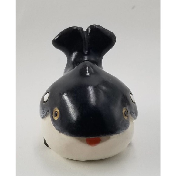 Orca Killer Whale Figurine Paperweight Handcrafted Marine Mammal Animal Decor - Picture 8 of 11